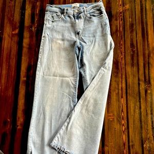Kenzie high rise wide leg jeans size 8